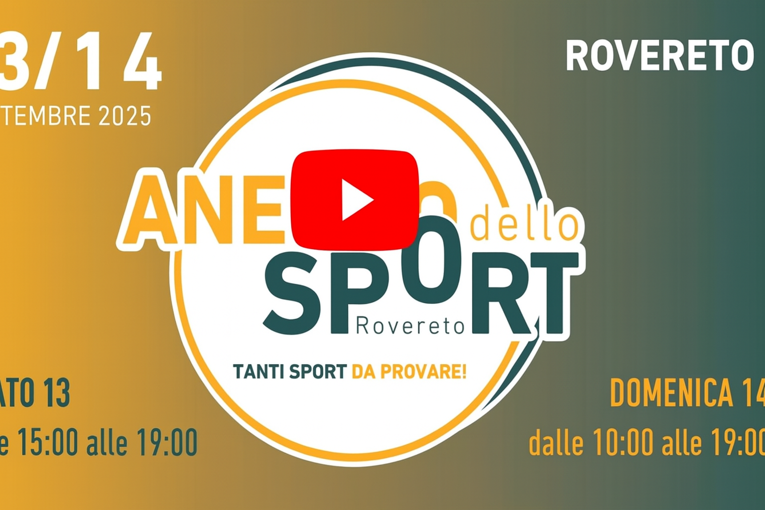 IL VIDEO – Anello dello sport 2025